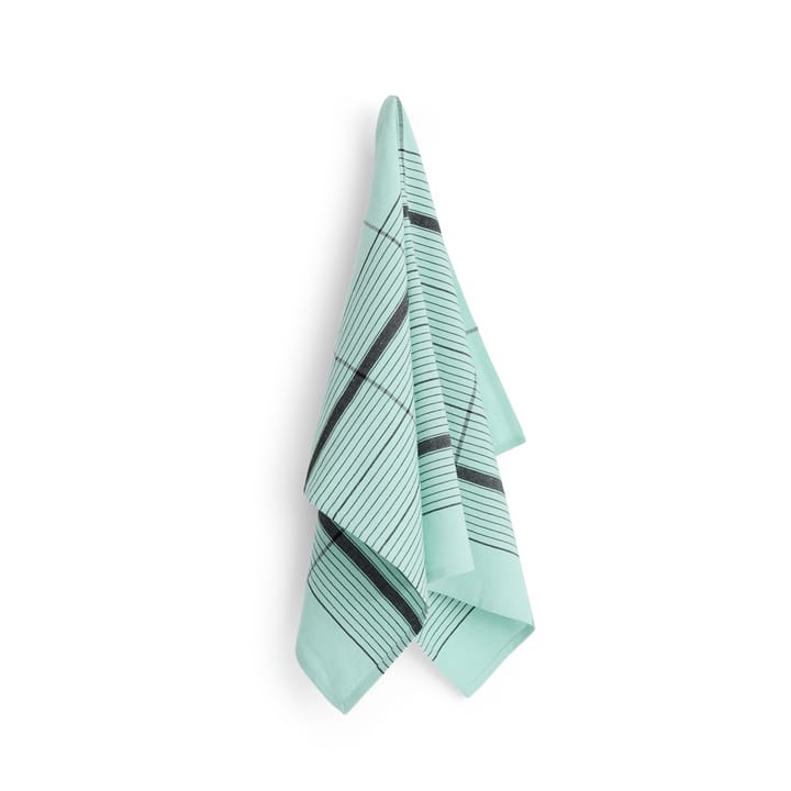 Linear kitchen towel 52x80 cm - Turquoise - HAY