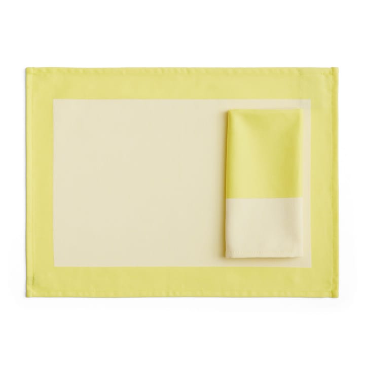 Ram placemat 31x43 cm, Yellow HAY