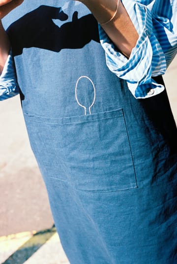 Sobremesa apron - Dark blue - HAY