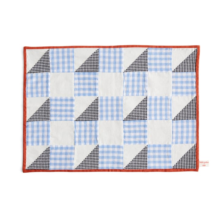 Sobremesa placemat 31x45 cm - Check blue - HAY