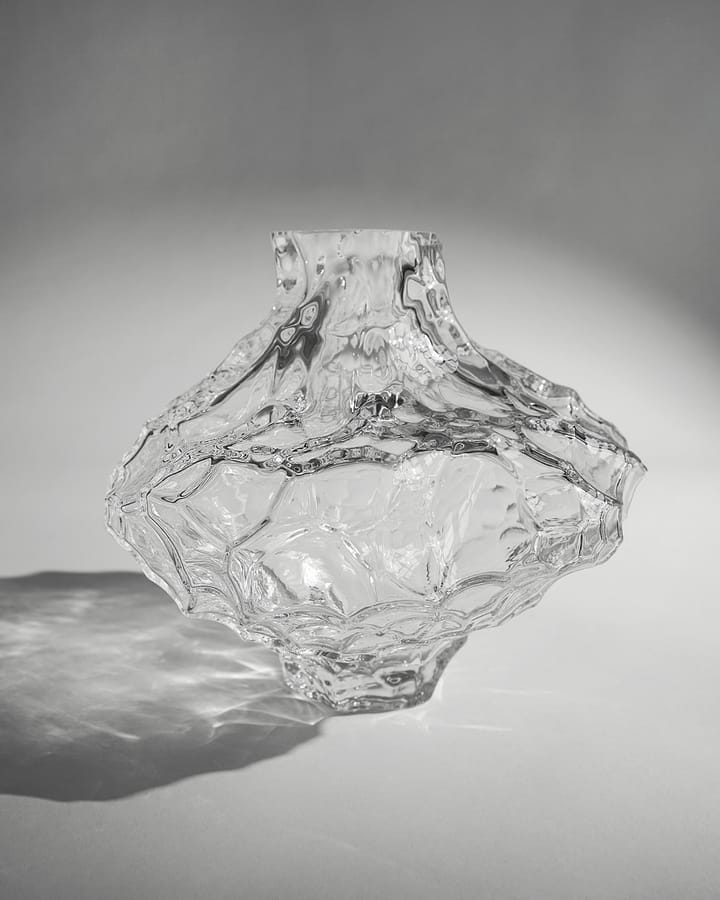 Canyon Large vase 23 cm, Clear Hein Studio