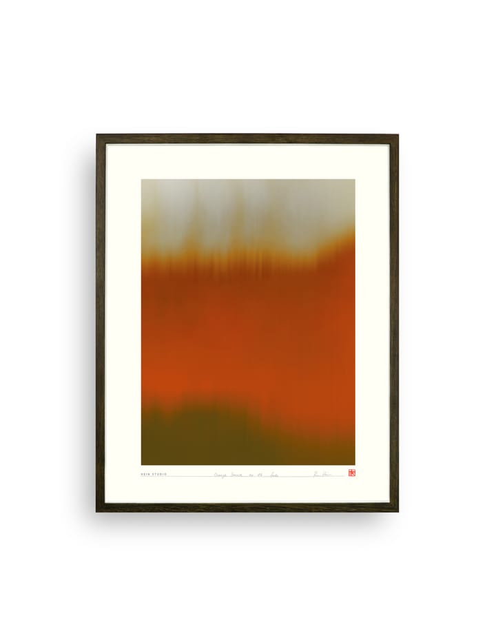 Orange Sunrise poster 40x50 cm, No. 02 Hein Studio