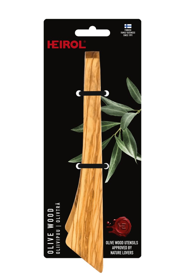 Heirol serving tongs olive wood, 30 cm Heirol