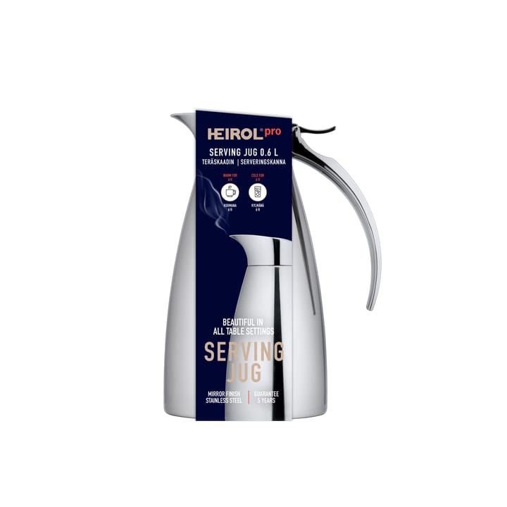 Heirol thermal jug 0.6 l, Stainless steel Heirol