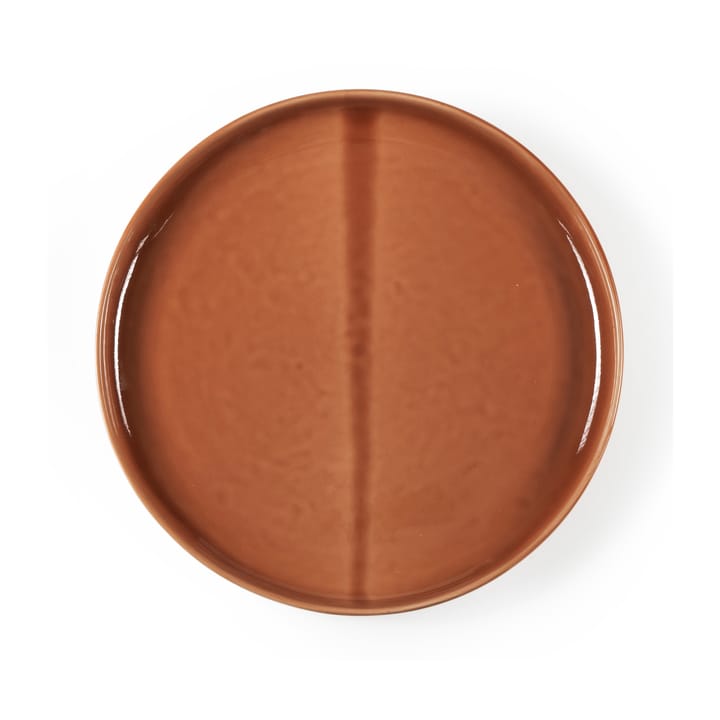 Heirol x Nosse Svelte plate Ø27 cm, Terracotta Heirol