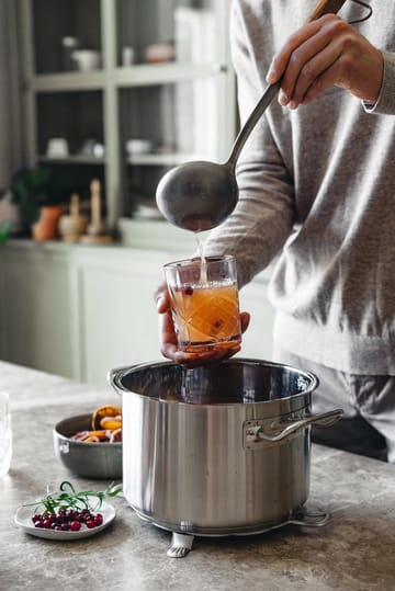 Stainless steel ladle 29.8 cm - Beech - Heirol