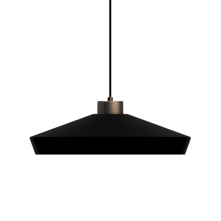 Edge pendant lamp large - Matte black-bronze - Herstal