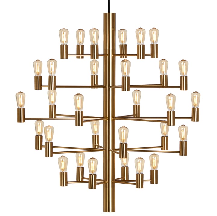 Manola 30 chandelier, Brass Herstal