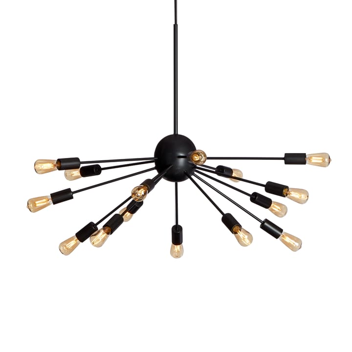 Mir ceiling lamp, black Herstal