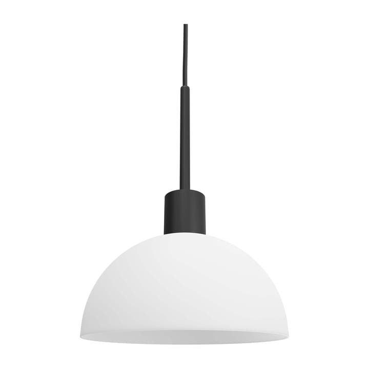 Vienda pendant lamp, Black-opal glass Herstal