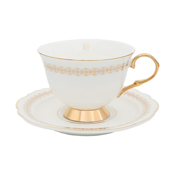 Anima Gemella 2, cup with saucer, 22 cl Hilke Collection