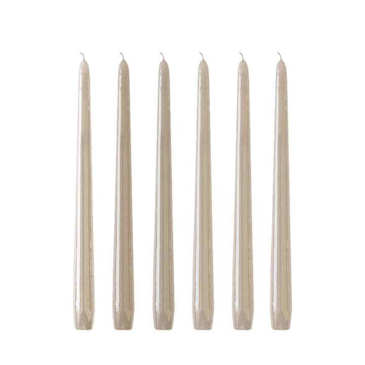 Herrgårdsljus candles 30 cm 6-pack , Light beige Hilke Collection