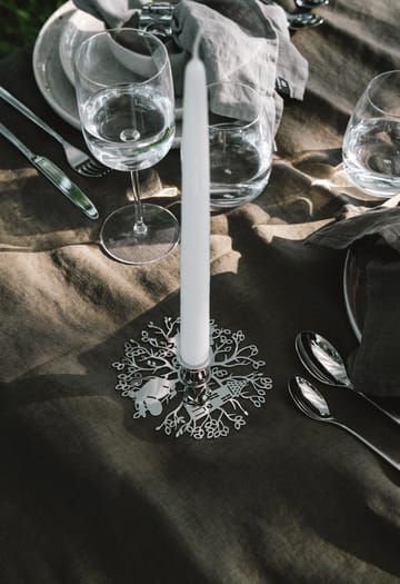 Hilke X Moomin No.1 candle holder - Nickel-plated brass - Hilke Collection