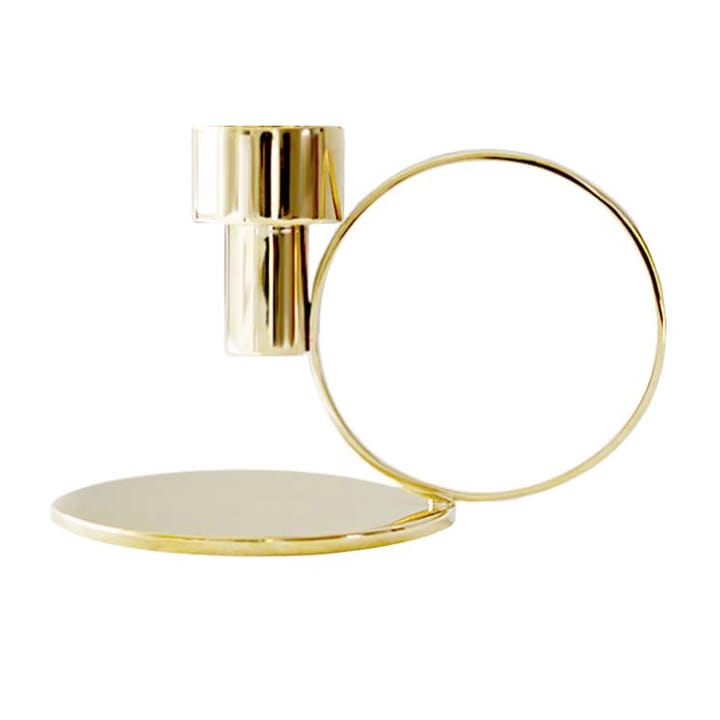 Insieme candle sticks, Solid brass Hilke Collection