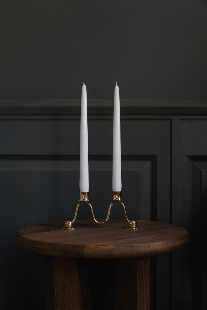 Lignano Sabbiadoro candlestick 2, Brass Hilke Collection