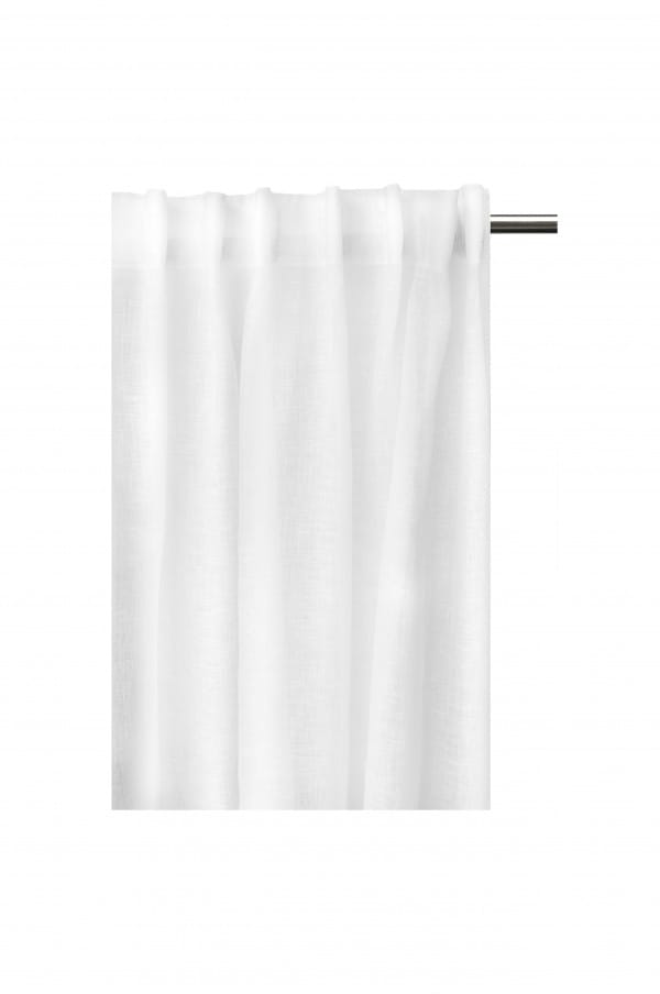 Dalsland curtain with pleat tape 145x250 cm, Optical white Himla