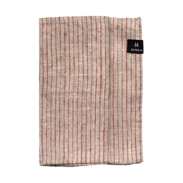 Linus napkin 45x45 cm 4-pack, True red-natural Himla