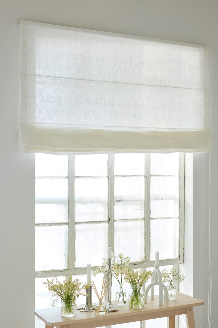 Miramar Roman blind 110x180 cm, White Himla