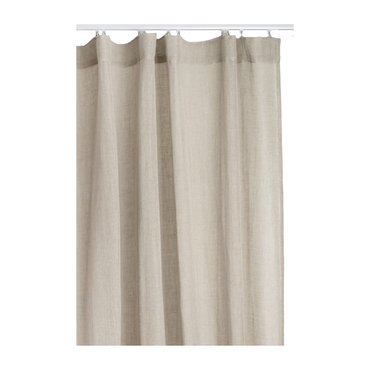 Sirocco curtain with heading tape 135x250 cm, Natural Himla