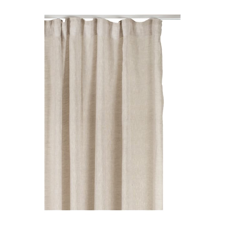 Sunnanvind curtain with heading tape 150x250 cm, Oatmeal Himla