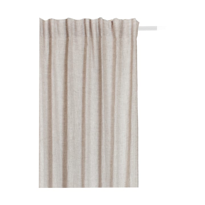 Sunrise curtain with pleat band 140x250 cm, Oatmeal Himla