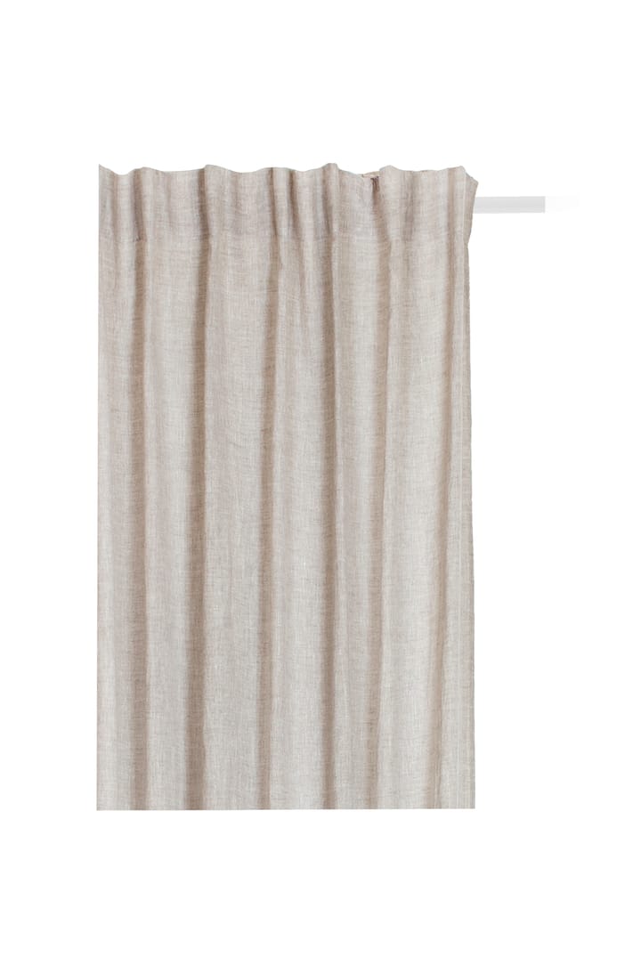 Sunshine curtain with pleat tape 140x250 cm, Oatmeal Himla