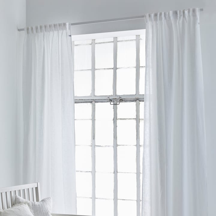 Sunshine curtain with tie 140x290 cm, White Himla