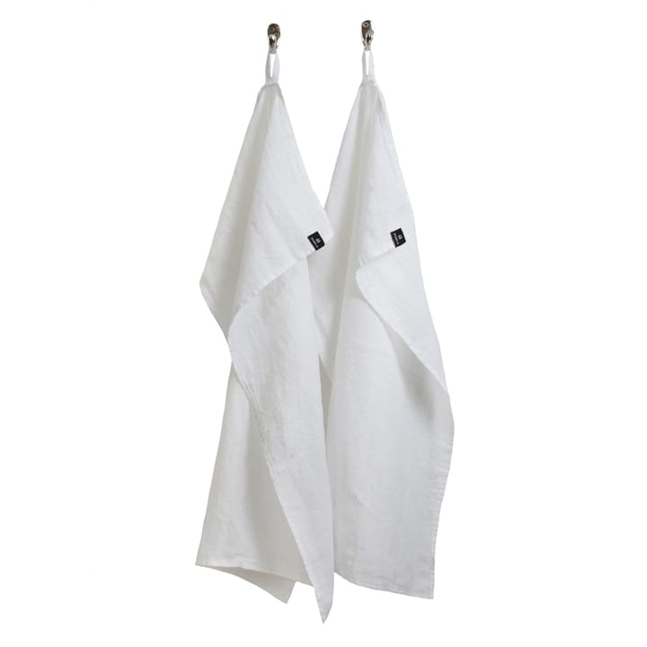 Sunshine kitchen towel 2-pack, White Himla