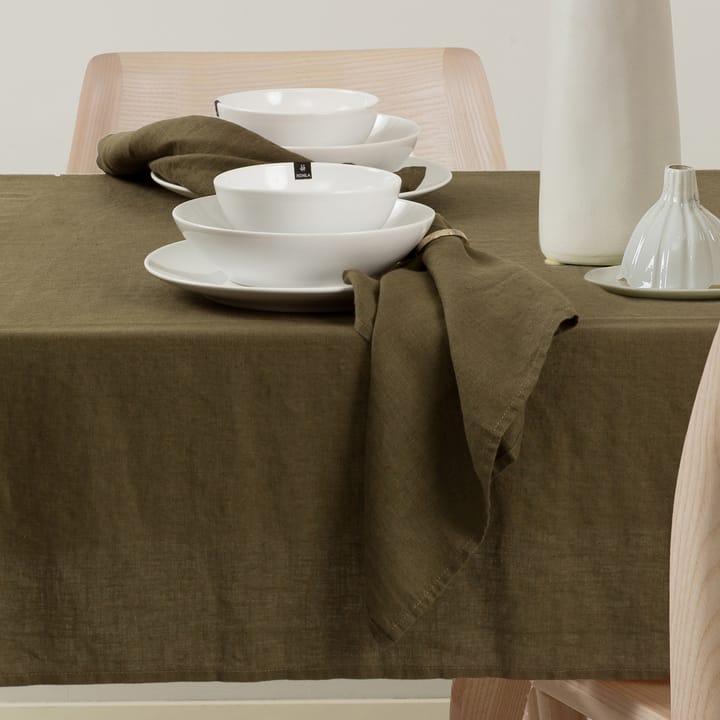 Sunshine napkin 4-pack, khaki Himla