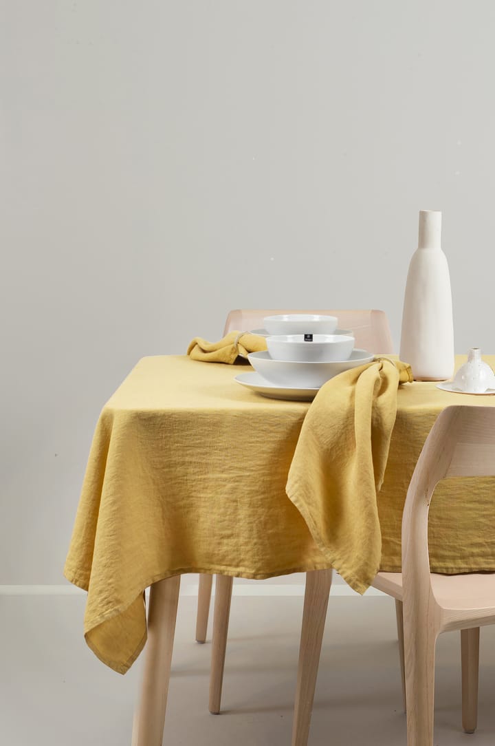 Sunshine tablecloth 145x330 cm, Honey (yellow) Himla