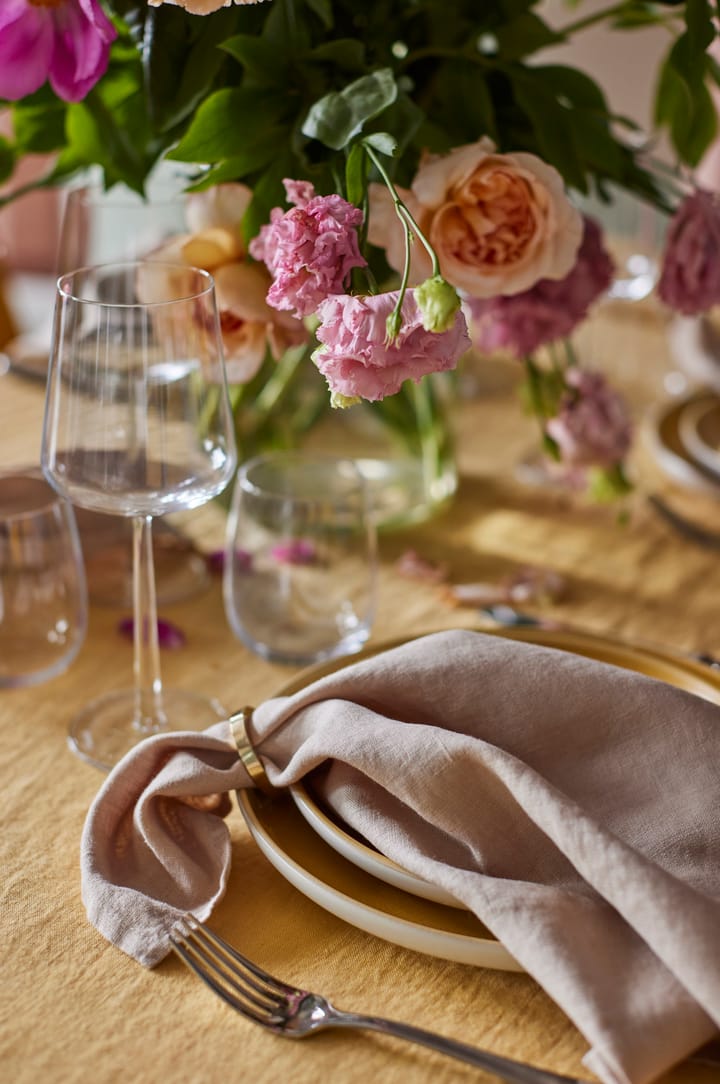 Sunshine tablecloth 145x330 cm, Honey (yellow) Himla