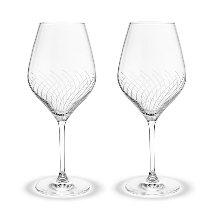 Cabernet Lines red wine glass 52 cl 2-pack, Clear Holmegaard