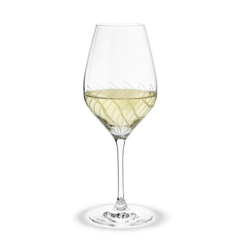 Cabernet Lines white wine glass 36 cl 2-pack - Clear - Holmegaard