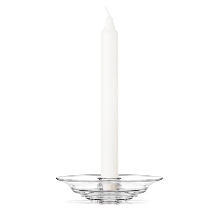 Flow candle sticks, Clear Holmegaard