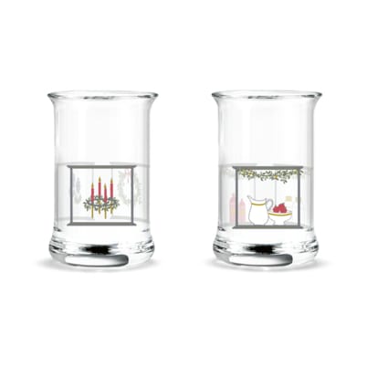 Holmegaard Christmas snaps glass 2-pack, 2024 Holmegaard