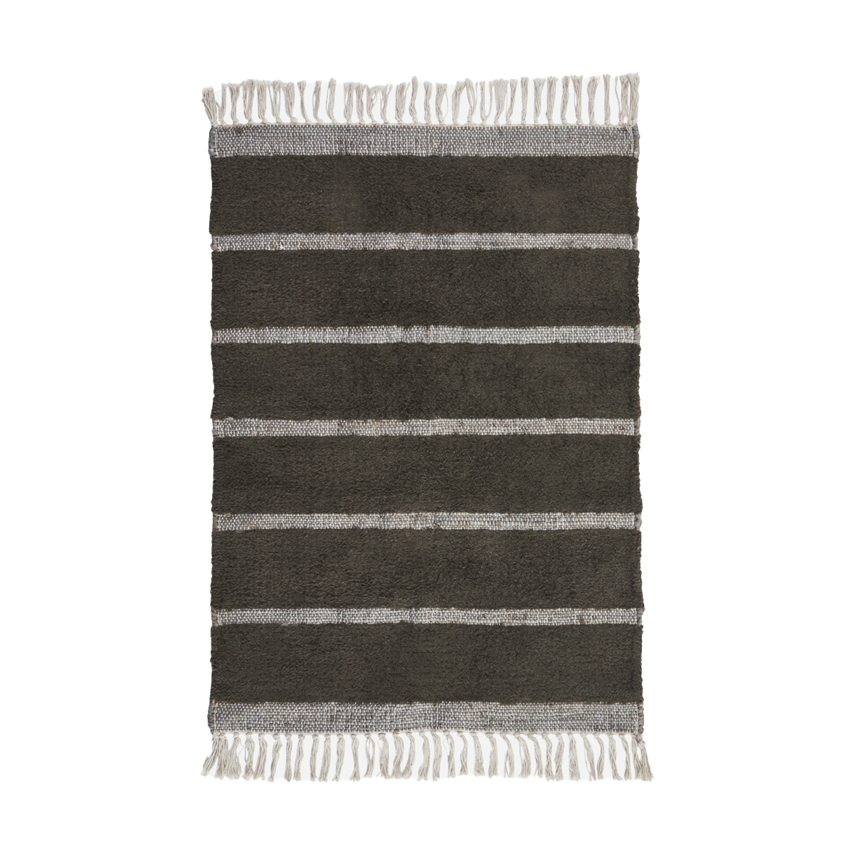 House Doctor Chen rug 60x90 cm Dark brown