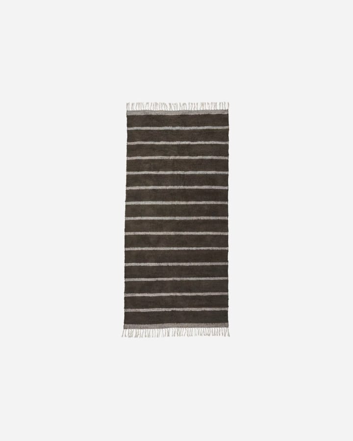 Chen rug 90x200 cm, Dark brown House Doctor