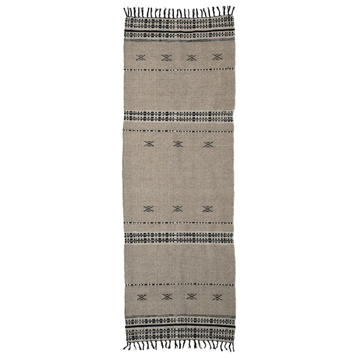 Cros rug 90x300 cm - Sand - House Doctor