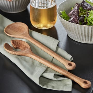 Eya salad serving set natural 2 pieces - 27.5 cm - House Doctor