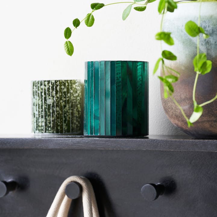 Geest tealight holder 8.5 cm, Dark green House Doctor