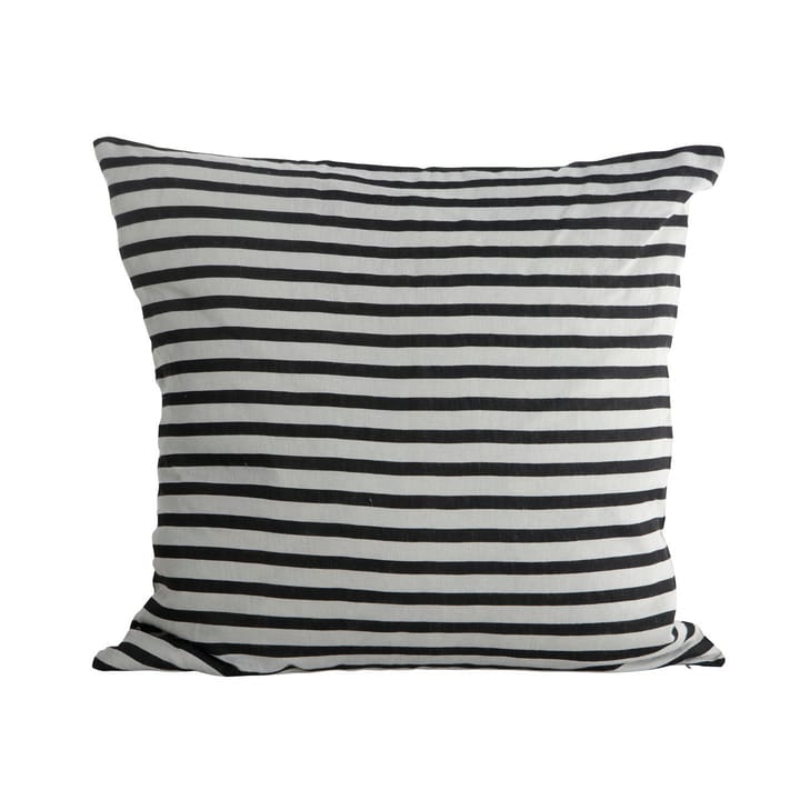 House Doctor cushion cover stripes, black-grey House Doctor