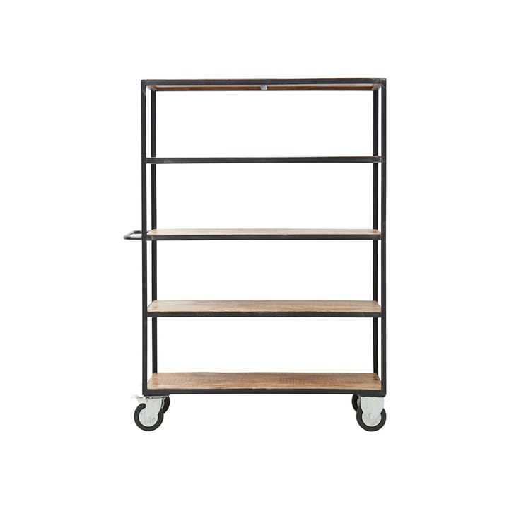 House Doctor shelving system 4 wheels 175 cm - Black-nature - House Doctor