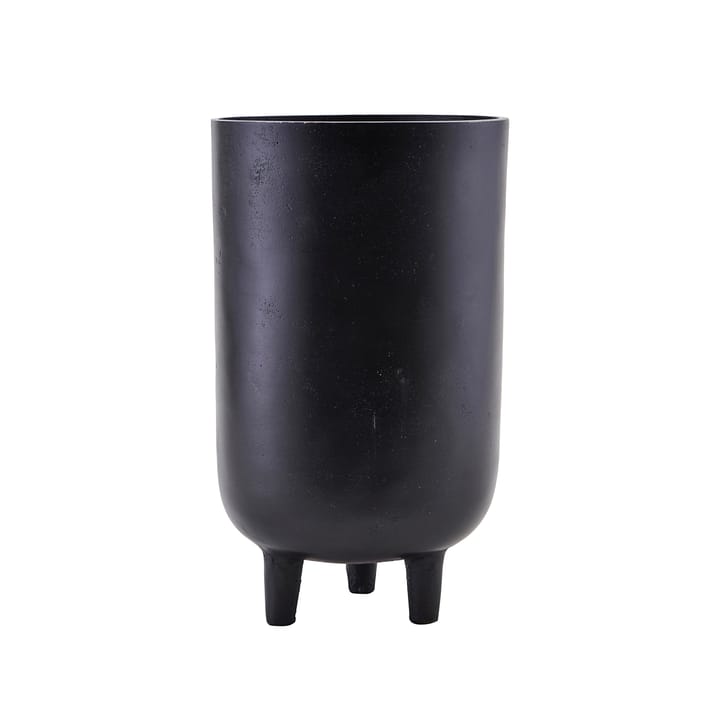 Jang flower pot black with leg Ø15 cm, 26 cm House Doctor