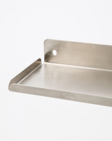 Ledge shelf 43 cm - Brushed silver - House Doctor