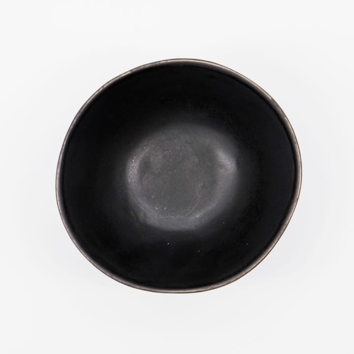 Line bowl Ø12 cm, Black-brown House Doctor