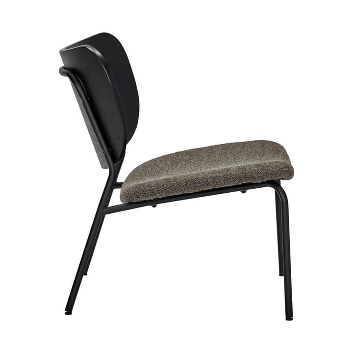 Longa lounge chair steel frame, Brown beech House Doctor