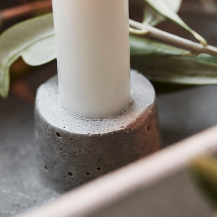 Marb advent candle stick 13x35 cm, Concrete House Doctor