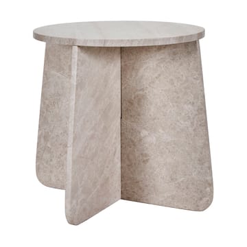 Marb side table 48x48x40 cm - Beige marble - House Doctor