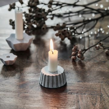 Mold Bake candle sticks Ø7 cm - grey - House Doctor