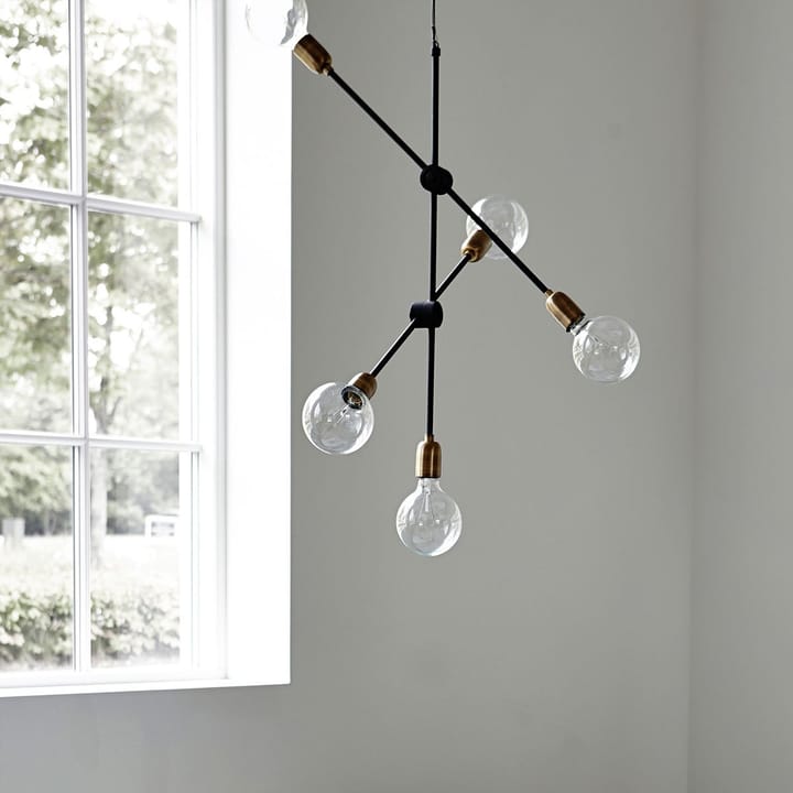 Molecular pendant, 5 light sources House Doctor